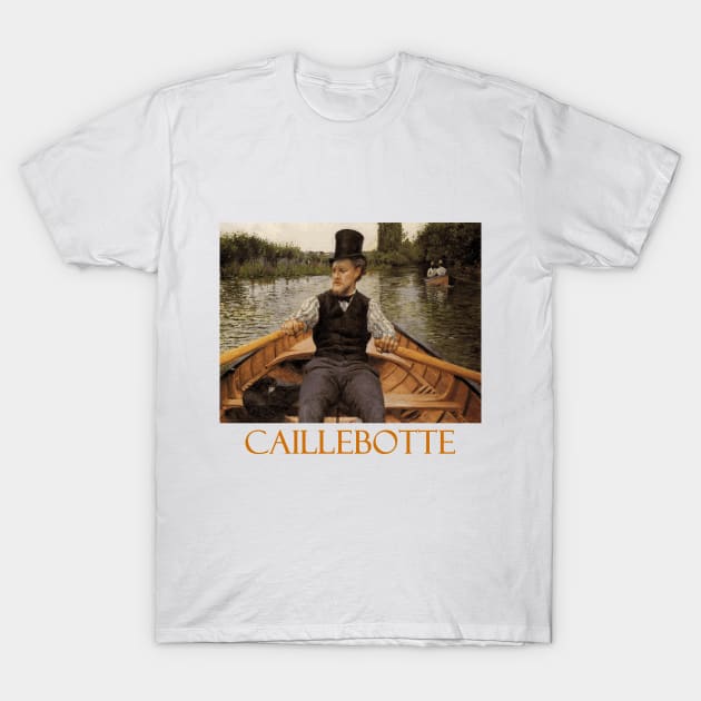 Boating Party (1877) by Gustave Caillebotte T-Shirt by Naves